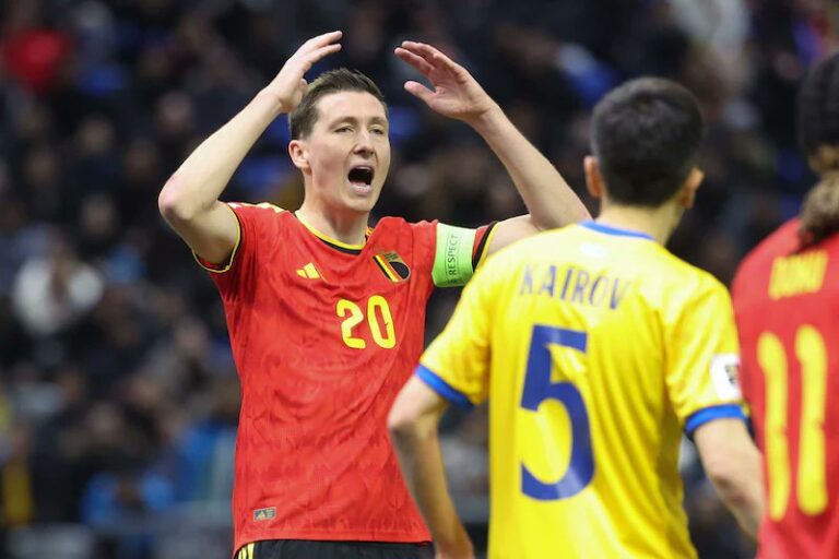 (VIDEO) SE POSTERGA LA CLASIFICACIÓN: Bélgica empató ante Kazajistán en las Eliminatorias