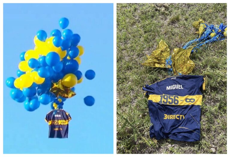 (VIDEO) Increíble: La camiseta de Boca en honor a Miguel Ángel Russo apareció en Uruguay