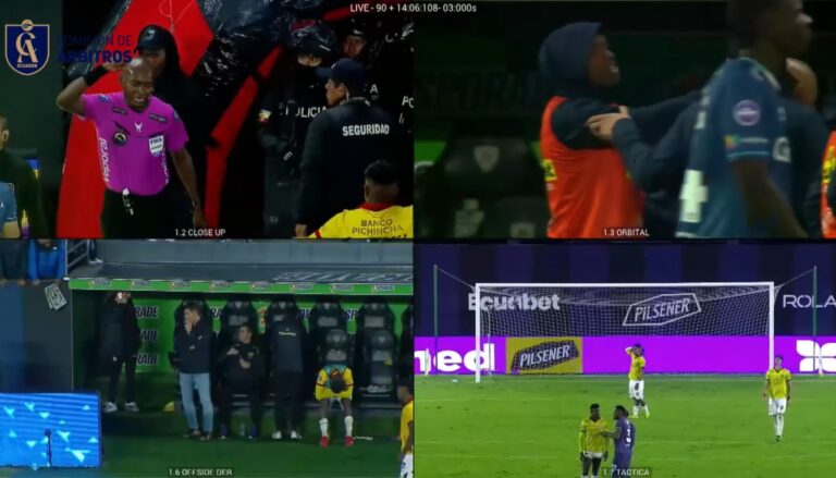 (VIDEO) VAR Vs. Aragón: Los audios sobre la polémica decisión en el penal de Arreaga ante U. Católica