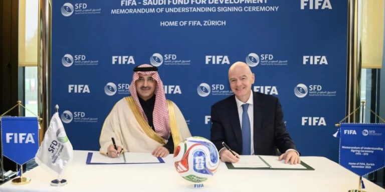 La FIFA recibió una inversión de 1.000 millones de dólares por parte de Arabia Saudita