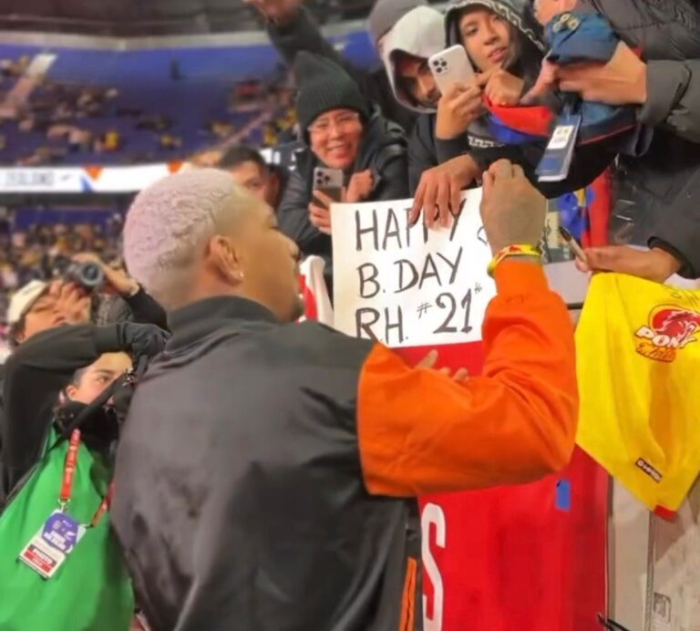 (VIDEO) Michael Morales estuvo presente en la victoria de Ecuador ante Nueva Zelanda