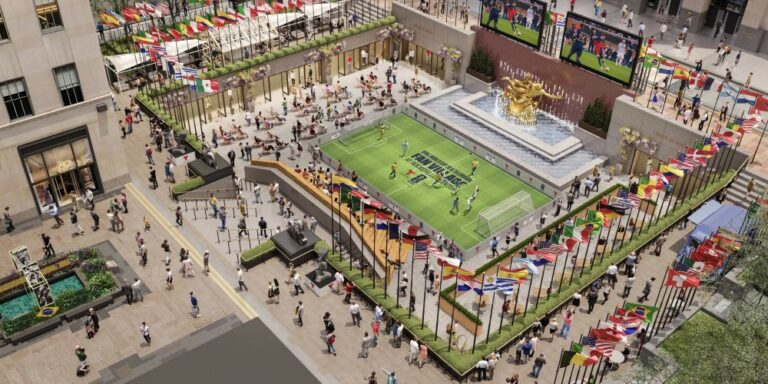 El Mundial 2026 tendrá su experiencia fan más icónica en el Rockefeller Center
