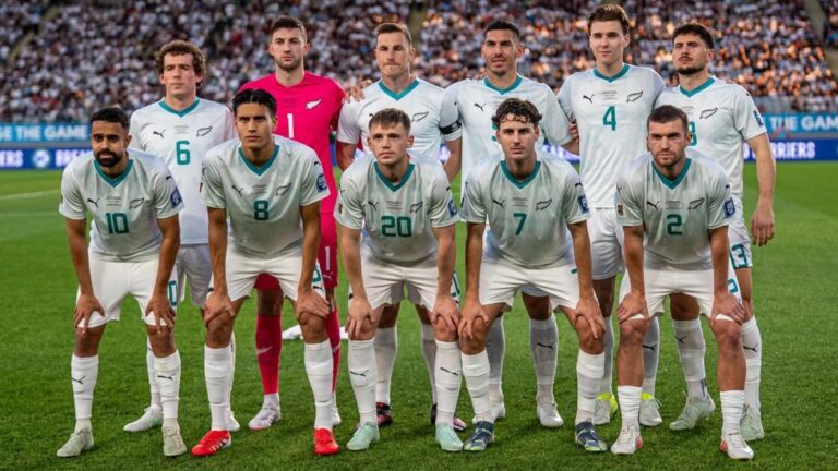 Nueva Zelanda confirma su lista para enfrentar a Ecuador en Estados Unidos