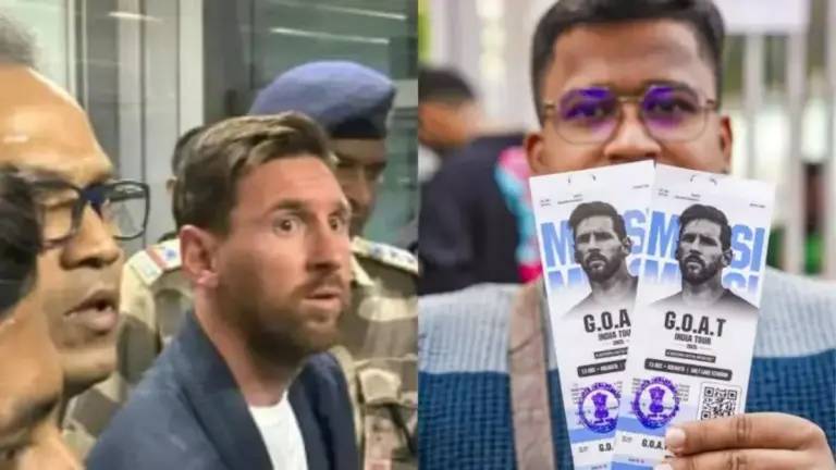 Arrestan al organizador del evento de Messi en la India tras el caos: “Se reembolsará el dinero”