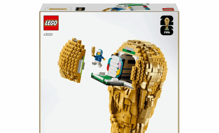 LEGO lanzará un set oficial del Trofeo de la Copa Mundial en marzo de 2026