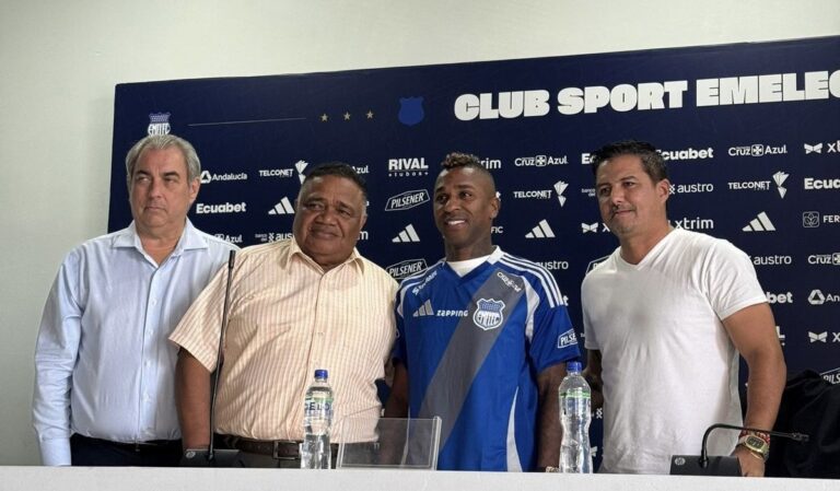 Miller Bolaños vuelve a Emelec: Será refuerzo para la temporada 2026