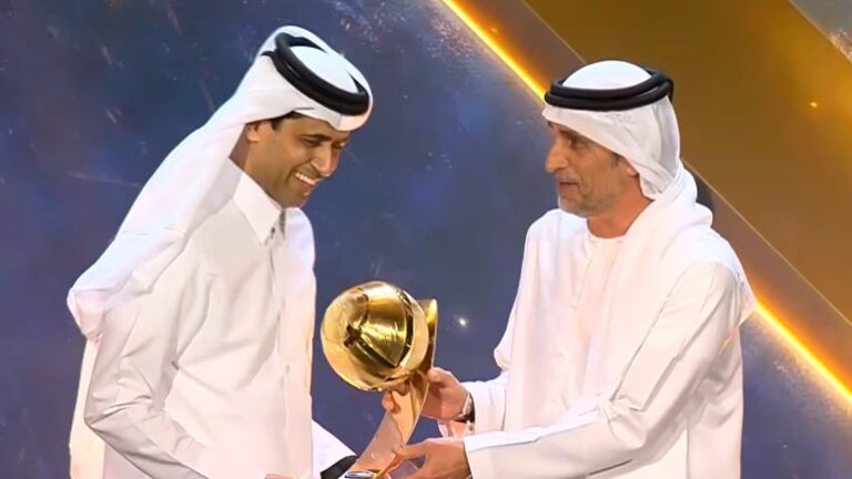 Nasser Al-Khelaifi es elegido Mejor Presidente en los Globe Soccer Awards 2025