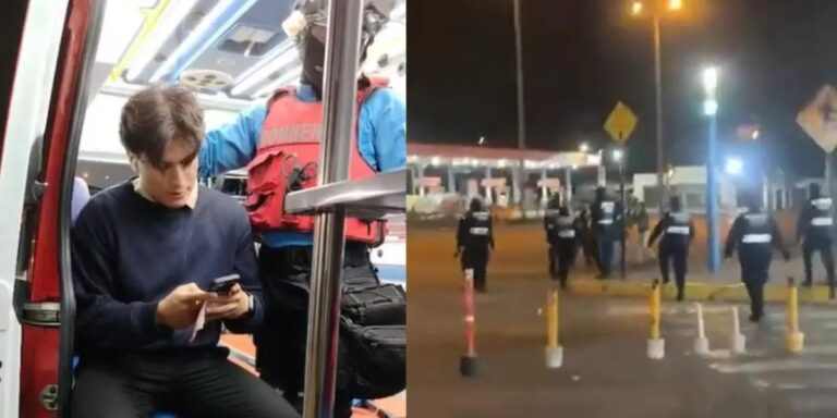 Guardias de la terminal terrestre de Guayaquil golpean a equipos periodísticos de TC y Ecuavisa