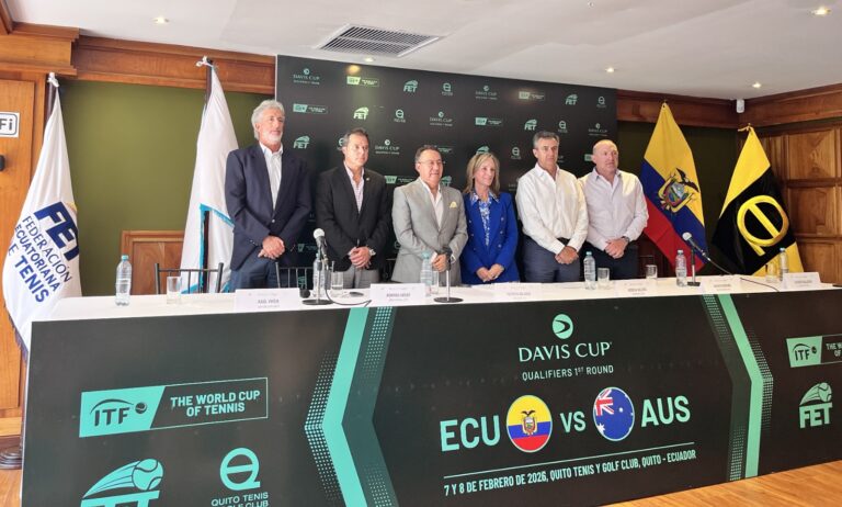Copa Davis 2026: Quito Tenis y Golf Club, la sede de Ecuador vs Australia