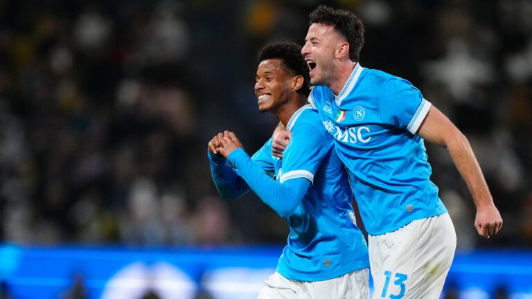 (VIDEO) ¡NAPOLI CAMPEÓN! Ganaron al Bologna en la Supercopa de Italia