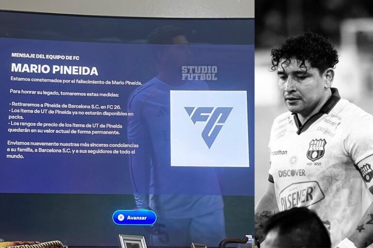 EA FC retira a Mario Pineida de su videojuego tras su lamentable fallecimiento