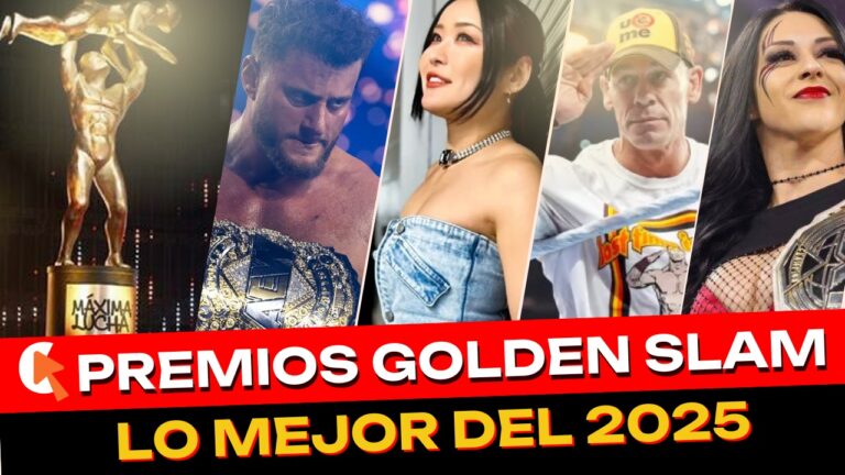 Máxima Lucha presenta los premios Golden Slam 2025