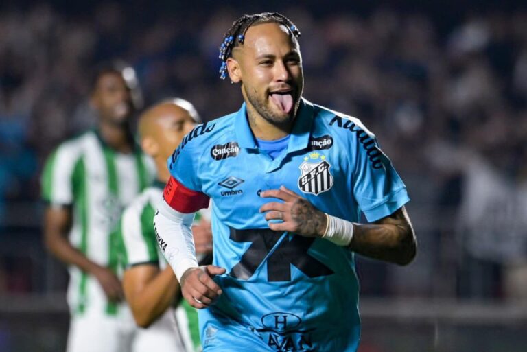 (VIDEO) Neymar brilla con un hat-trick en 15 minutos y saca al Santos de la zona de descenso en el Brasileirão