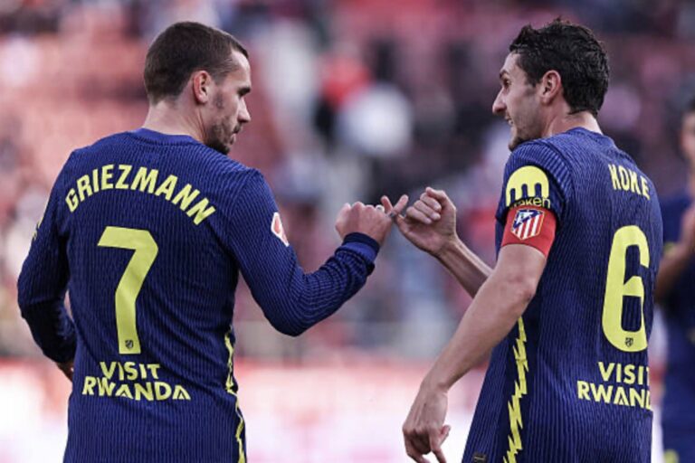 Koke elogia a Griezmann: “Es una estrella, el que lo discuta no entiende de esto”