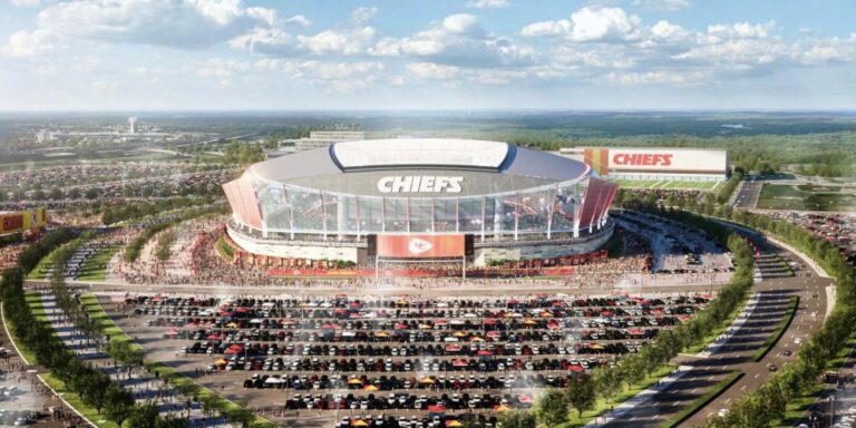 Los Kansas City Chiefs proyectan un nuevo estadio de US$3.000 millones con apoyo público