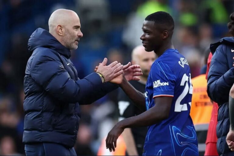 Moisés Caicedo y su mensaje de despedida para Enzo Maresca