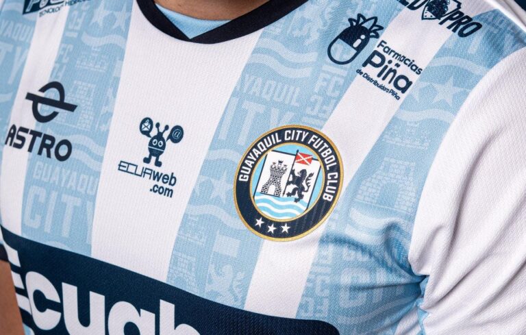 (FOTOS) Las nuevas camisetas de Guayaquil City para el 2026