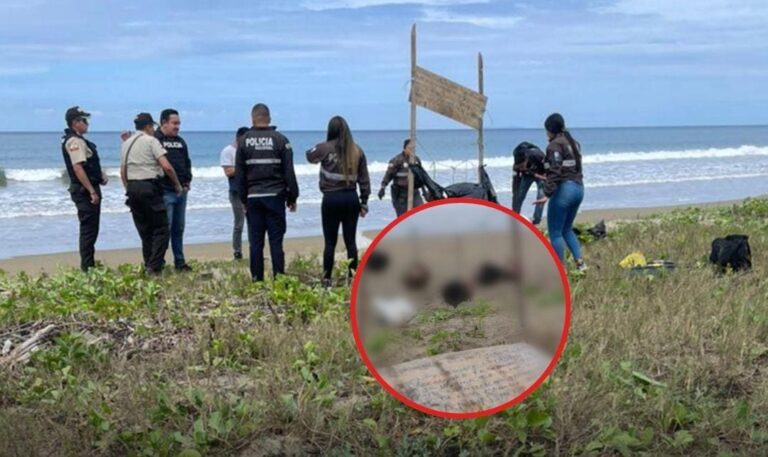 Macabro hallazgo en Puerto López: encuentran 5 cabezas humanas en una playa