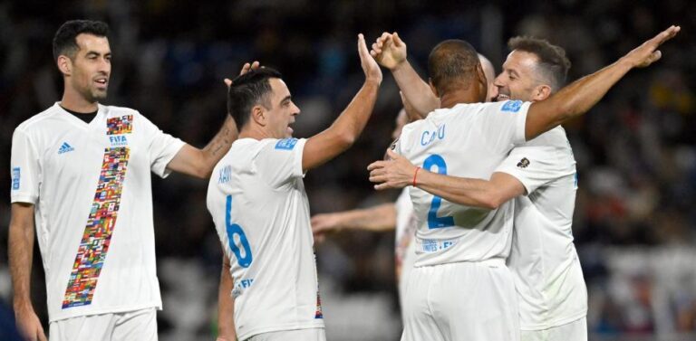 El equipo de Leyendas FIFA, con Xavi, Puyol y Busquets, cae en penales