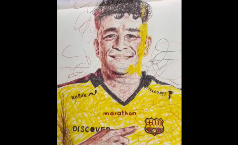 (VIDEO) El arte como memoria: Artista inmortaliza a Mario Pineida tras su trágica partida