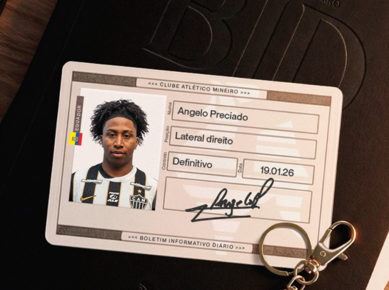 Ángelo Preciado ya está habilitado y puede debutar con Atlético Mineiro