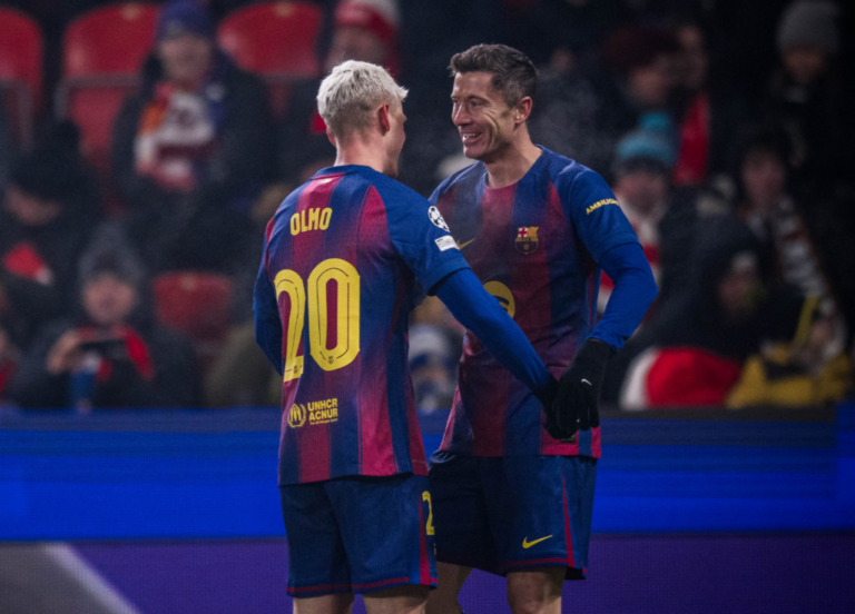 (VIDEO) FC Barcelona ganó 4-2 al Slavia Praga y sumó un triunfo clave en la Champions