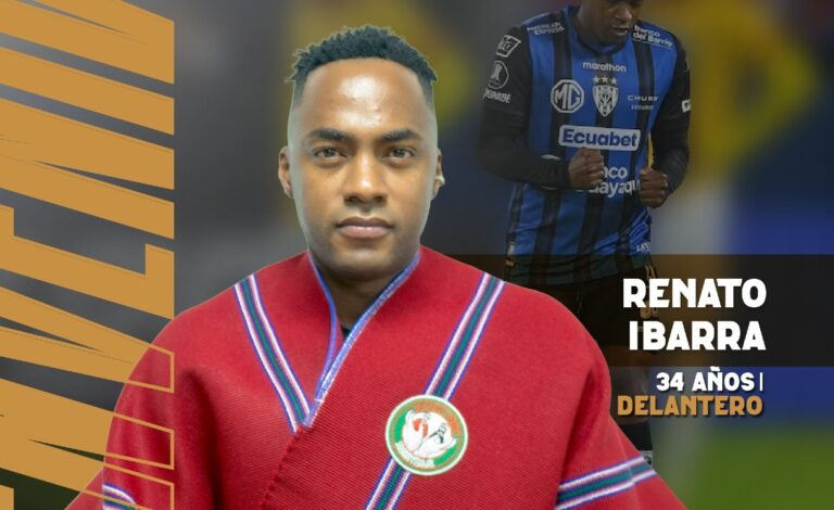 OFICIAL: Mushuc Runa anunció el fichaje de Renato Ibarra