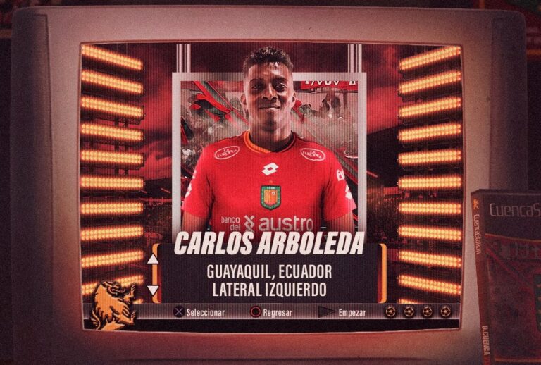 OFICIAL: Carlos Arboleda refuerza al Deportivo Cuenca