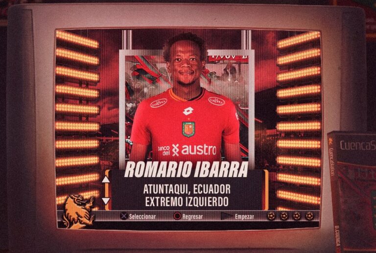 OFICIAL: Romario Ibarra es nuevo refuerzo de Deportivo Cuenca