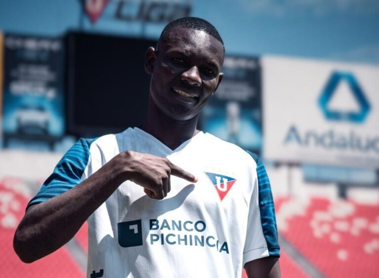 (VIDEO) Janner Corozo, en su presentación: “Estoy muy feliz de estar en LDU”