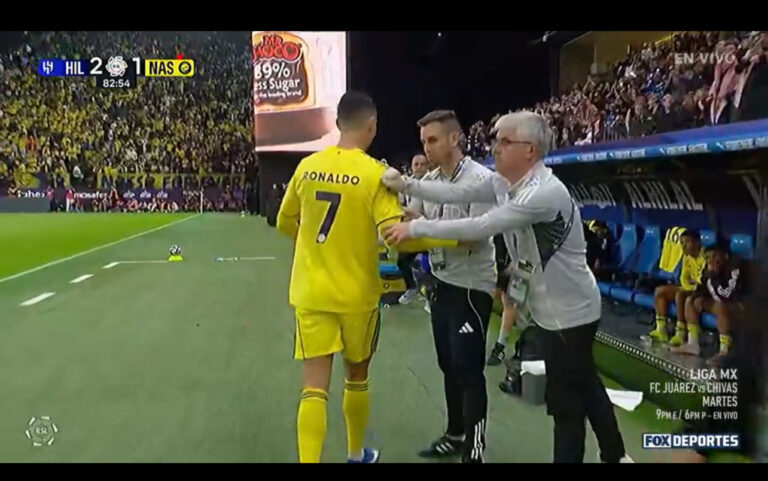 Cristiano Ronaldo alcanzó los 959 goles, pero Al Nassr cayó en el clásico ante Al Hilal