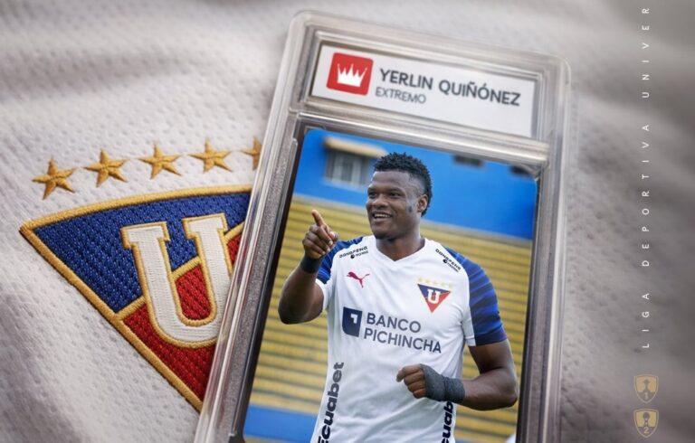 OFICIAL: Yerlin Quiñonez es nuevo refuerzo de Liga de Quito