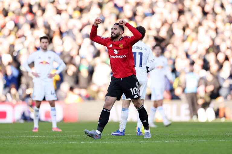 (VIDEO) Manchester United rescata el empate ante Leeds United en la Premier