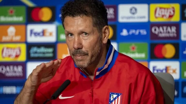 El enojo de Simeone con un periodista: “¿En serio me estás preguntando eso?”