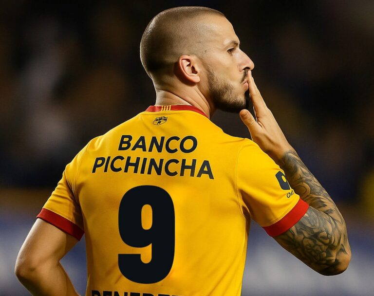 Benedetto se pone el 9 y asume el rol de goleador en Barcelona SC