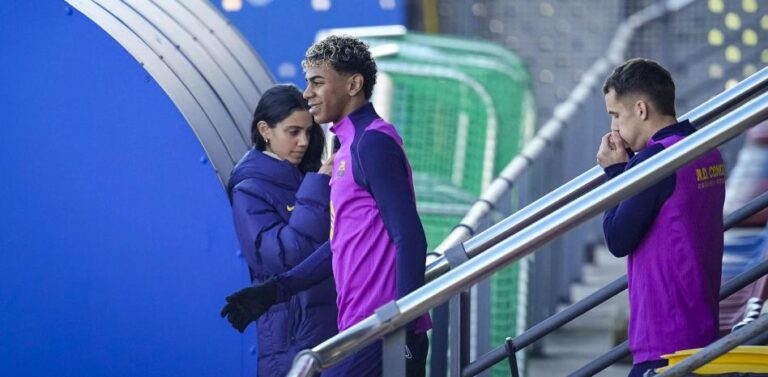 Lamine, gran ausencia de la primera sesión del año del Barça