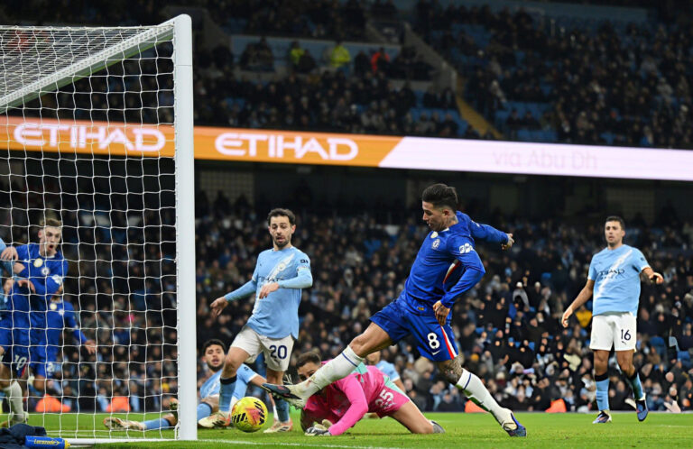 (VIDEO) Sin Moisés Caicedo, Chelsea empató en el último minuto ante Manchester City