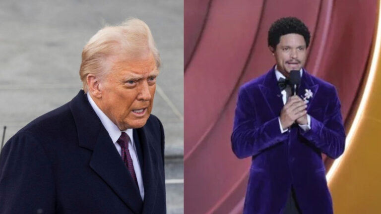 Trump amenaza con demandar al presentador de los Grammy por una mención a los archivos Epstein