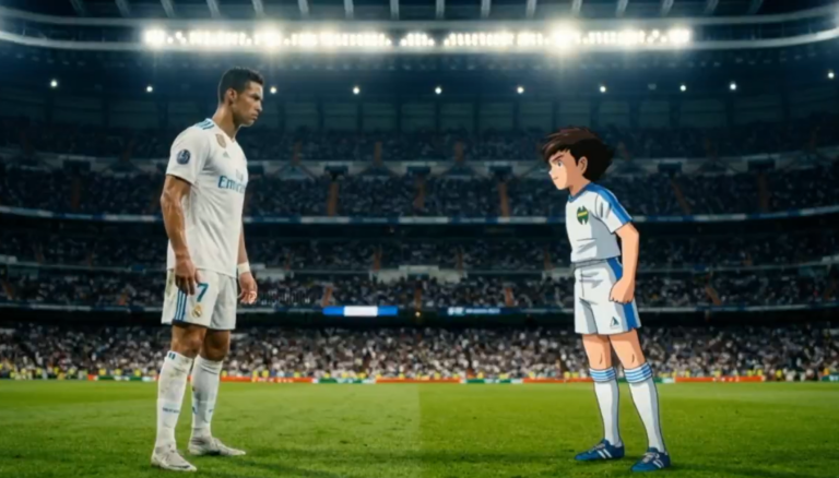 (VIDEO) La IA recrea un partido imposible entre leyendas del fútbol y personajes de Supercampeones