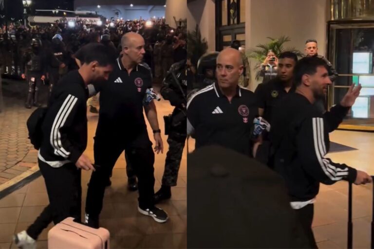 (VIDEO) Messi y el Inter Miami llegaron a Guayaquil para su duelo ante BSC