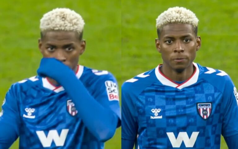 CON EL ’10’ EN SU ESPALDA: Nilson Angulo debutó en la Premier League