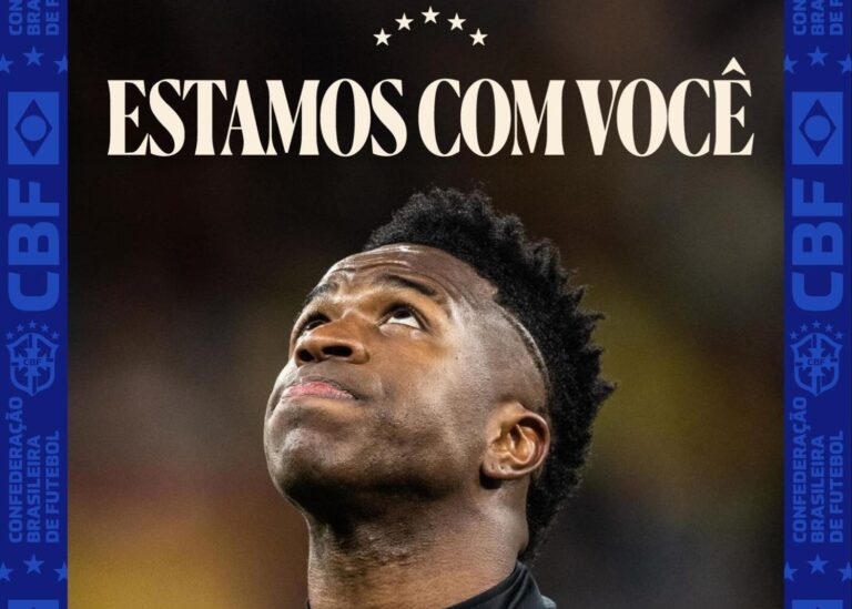 La CBF emitió un contundente comunicado de apoyo a Vinícius
