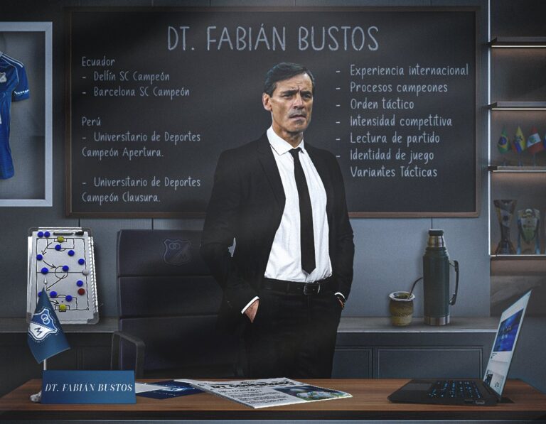 OFICIAL | Fabián Bustos, nuevo DT de Millonarios de Colombia