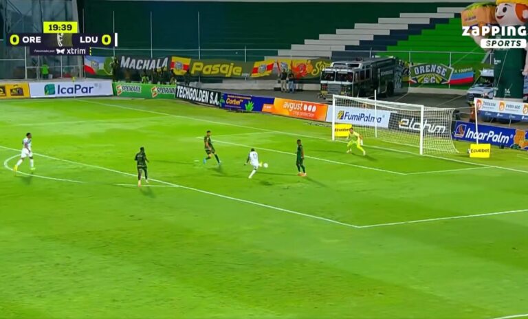 (VIDEO) Janner Corozo anotó el PRIMER GOL de la LigaPro 2026