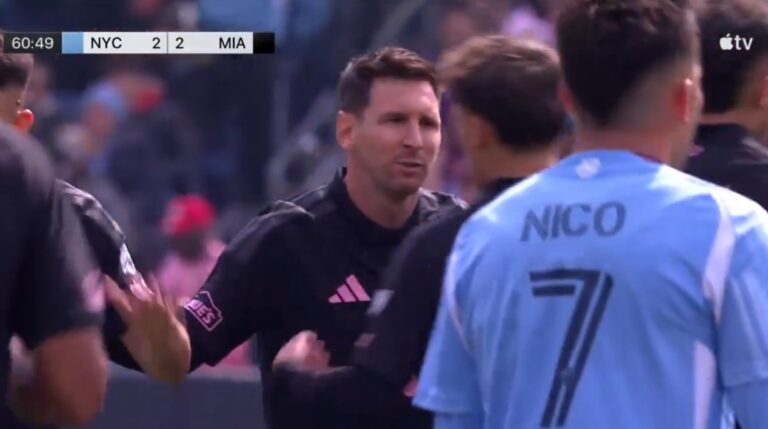 HOME RUN, MESSI: Marcó en el Yankee Stadium y alcanza los 901 goles en su carrera