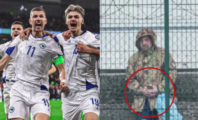 Denuncian a un supuesto espía italiano en la previa del Bosnia vs. Italia por el repechaje al Mundial 2026