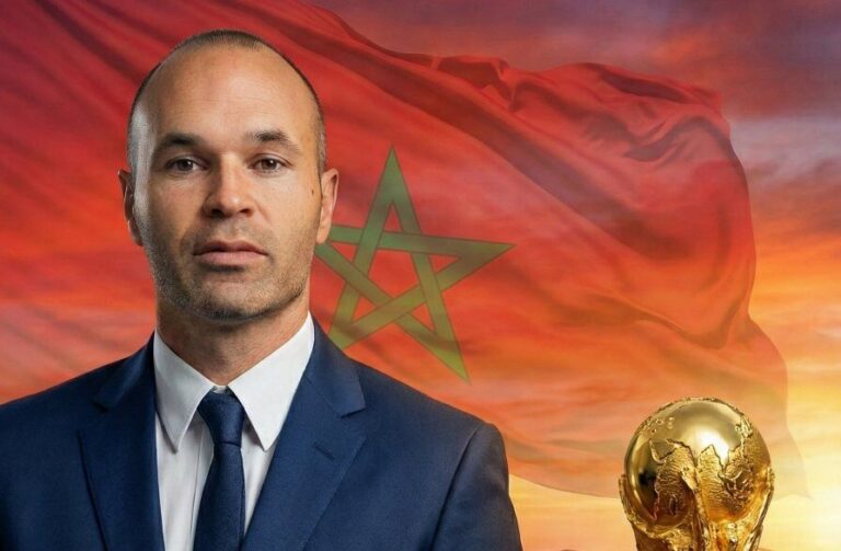 Andrés Iniesta, nuevo director deportivo de la selección de Marruecos