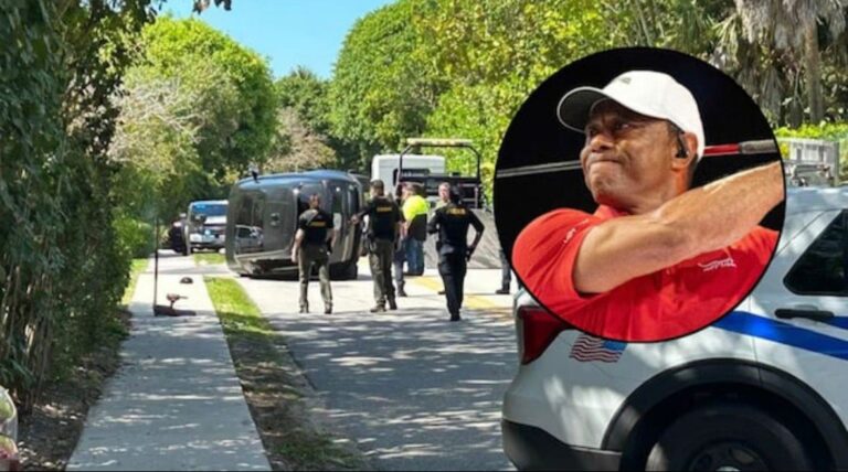 Tiger Woods sufre un accidente vehicular con vuelco en Jupiter Island, Florida