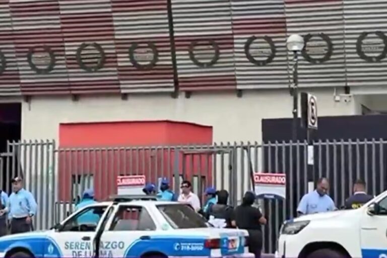 (VIDEO) Municipalidad de Lima clausura el Estadio Nacional