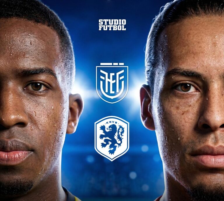 Ecuador vs Países Bajos: Dónde y a que hora ver el partido